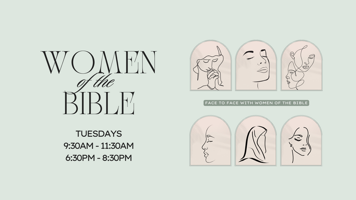 Women's Bible Study - "Women of the Bible" logo