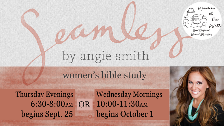 Women at the Well Bible Study: Seamless logo