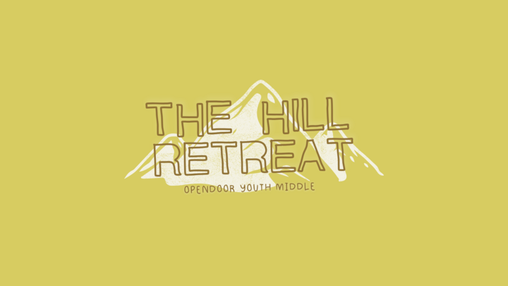 The Hill Middle School Retreat logo