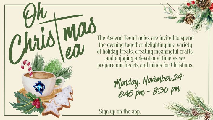 Ascend Young Ladies~ Oh Christmas Tea! logo