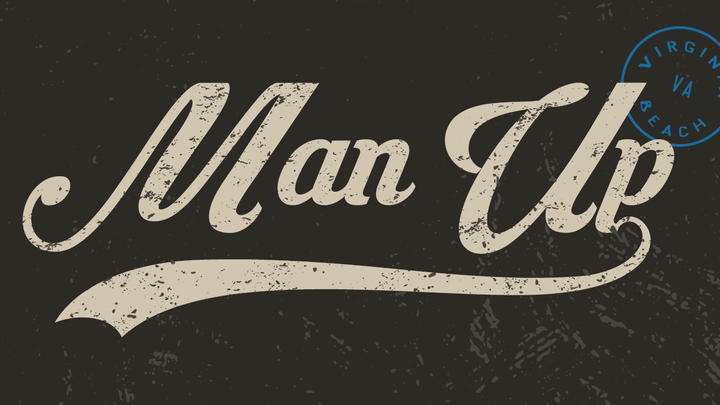 MAN UP Men's Conference logo image