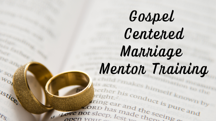 Gospel Centered Marriage Mentor Training logo