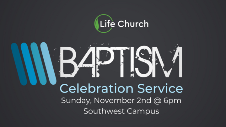Water Baptism Celebration Service logo