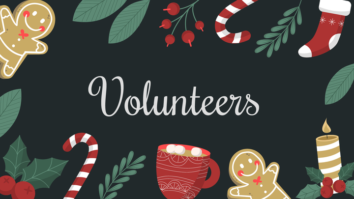 2025 Christmas Market Volunteers logo