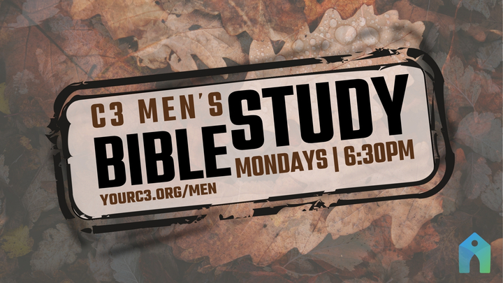 Men's Ministry Bible Studies Sign Up logo