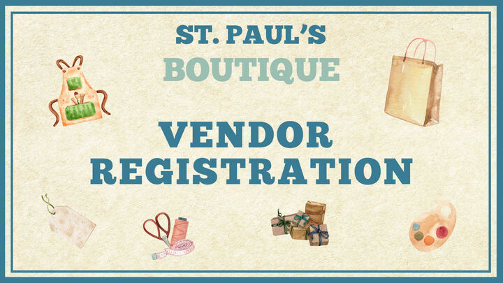 St. Paul's Boutique Vendor Registration (350-26) logo