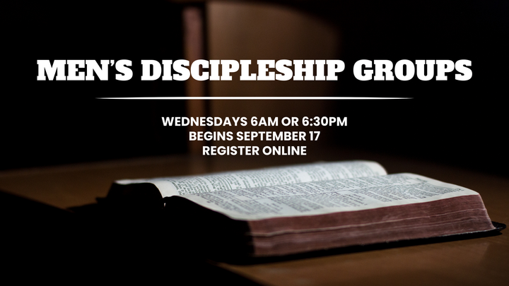 Men's Discipleship 2025/2026 - PM Session logo