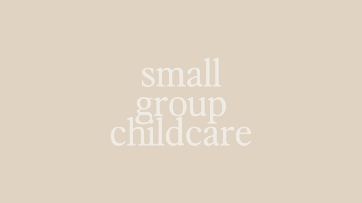Childcare for Thursday and Friday Small Groups logo