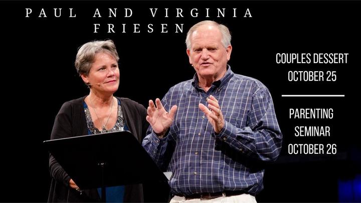Couples Dessert and Parenting Seminar - Choose One or Both! logo image
