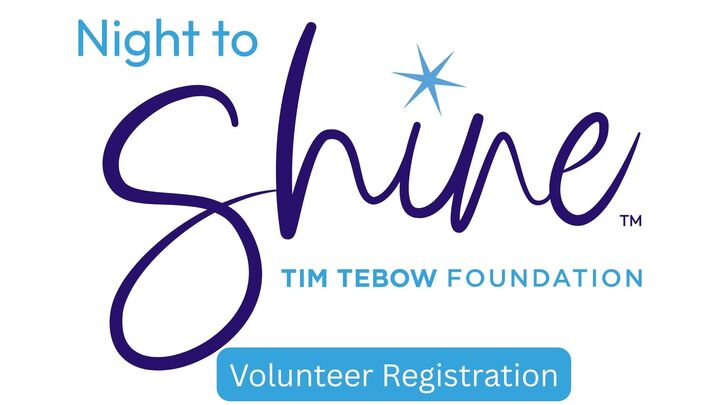 Night to Shine 2026 Volunteer Registration logo