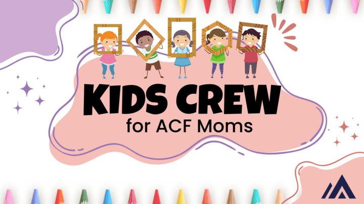 Kids Crew for ACF Moms (December 2025) logo