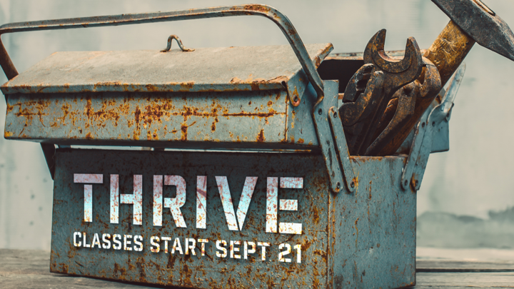 Thrive Classes | Fall 2025 logo