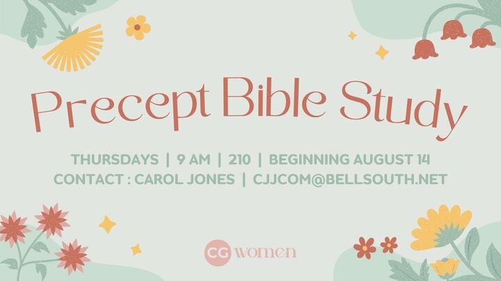 Women's Thursday Precept Bible Study logo
