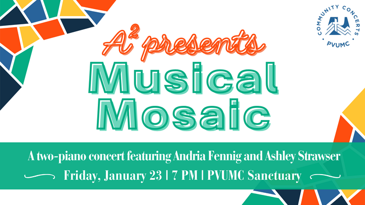 Community Concert Series Presents: A Squared - A Musical Mosaic logo