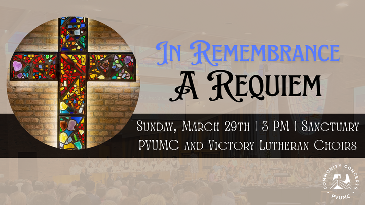 Community Concert Series Presents: In Remembrance - a Holy Week Requiem logo