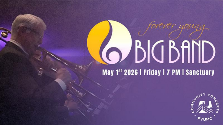 Community Concert Series Presents: Forever Young - Big Band logo