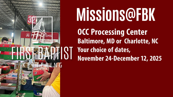 FBK - OCC Processing Center Mission Trips logo