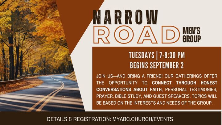 Narrow Road Men's Group logo