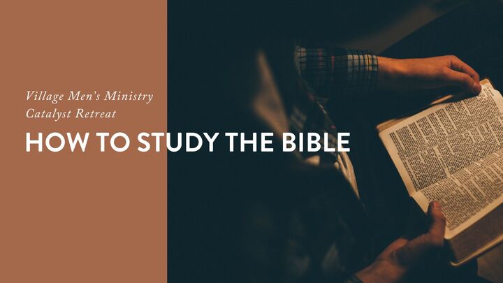 Men's Catalyst Retreat // How to Study the Bible logo