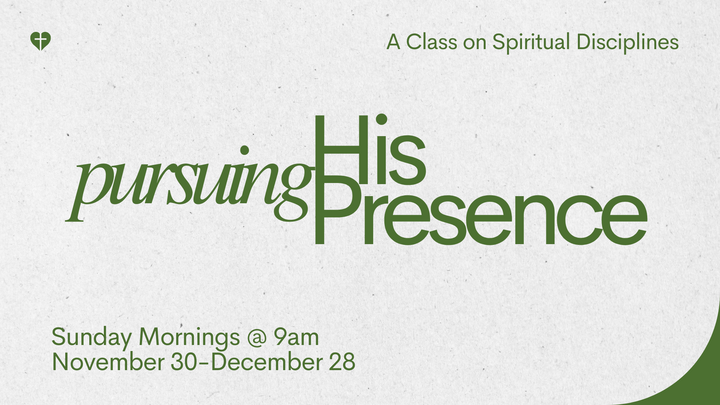 Pursuing His Presence logo
