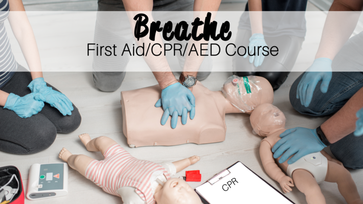 Breathe: First Aid/CPR/AED Course logo image