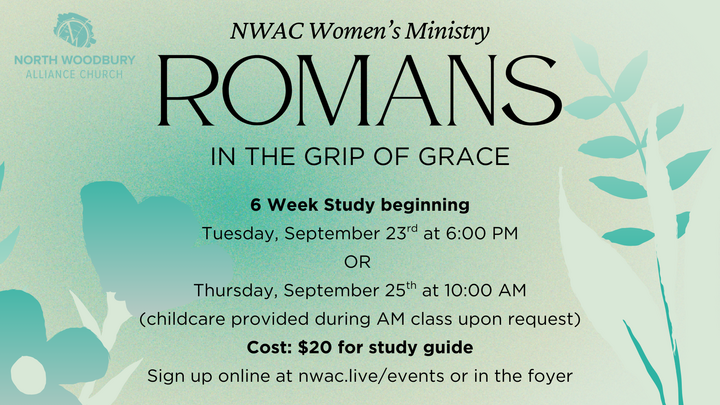 Romans: In the Grip of Grace logo