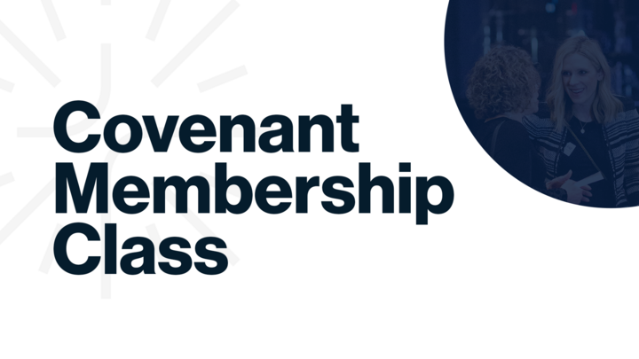 Covenant Membership Class - October 2025 logo