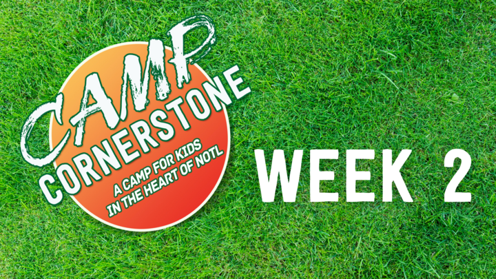 Camp Cornerstone 2026 Week 2 logo