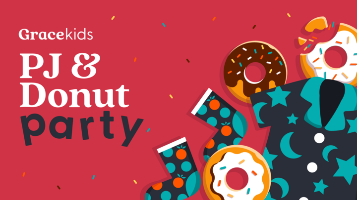 Gracekids PJ & Donut Party logo