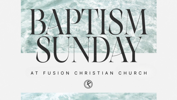 Baptism Sunday logo