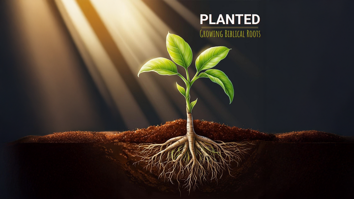 Planted- Growing Biblical Roots logo