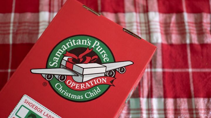 DAL | Outreach | Operation Christmas Child Volunteer Sign-Ups logo