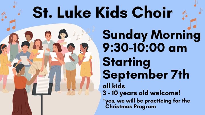 St. Luke Kids Choir logo