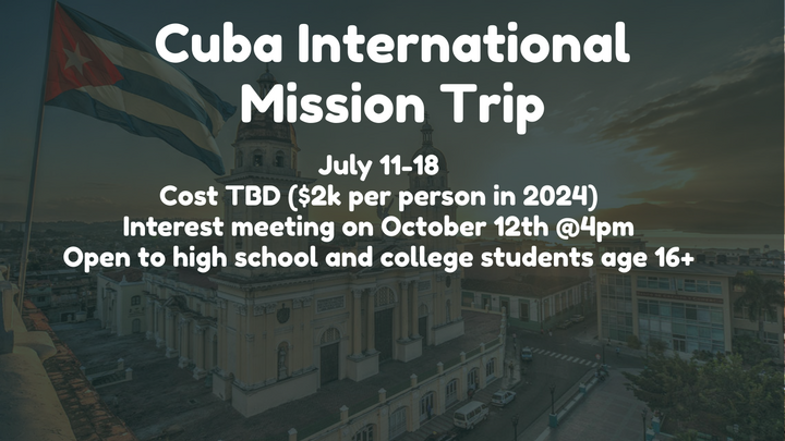 Frontline Cuba Mission Trip logo