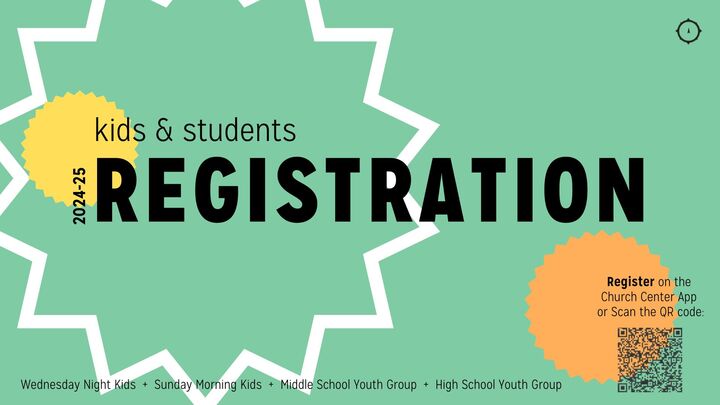 2025-26 Registration for Remembrance Kids and Students logo