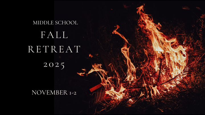 GroveStudents Middle School Retreat 2025 logo