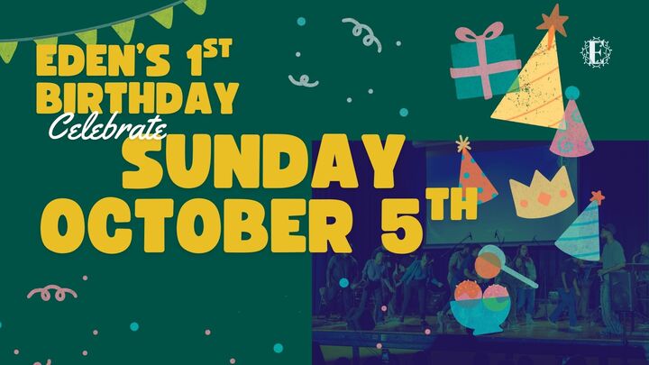 Eden's 1st BIRTHDAY!! logo