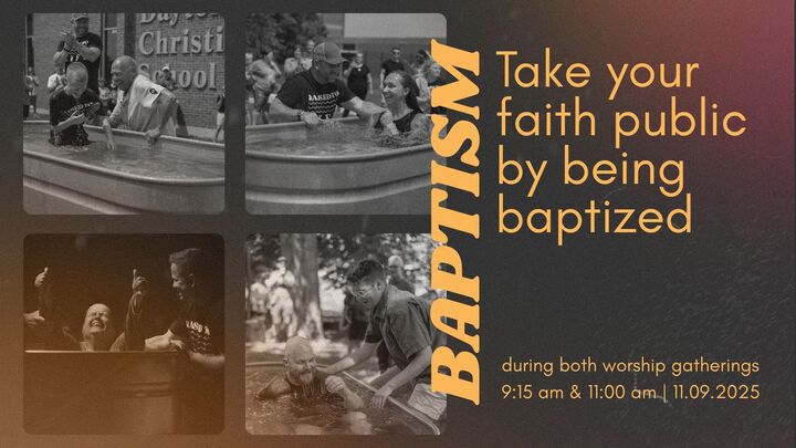 Baptism Sign Up logo