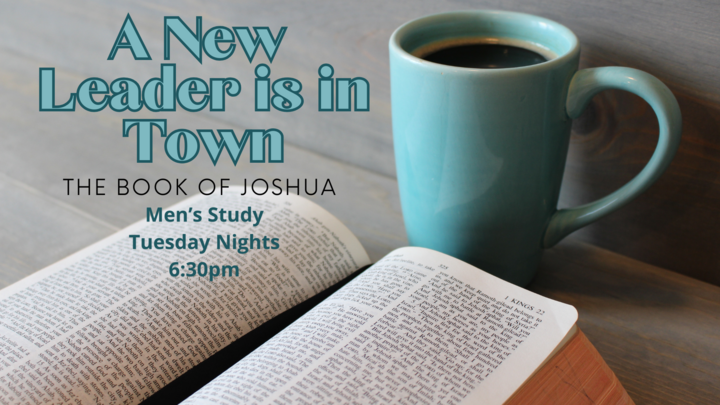 A New Leader is in Town - Men's Study logo