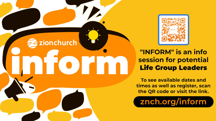 Life Groups: INFORM session logo