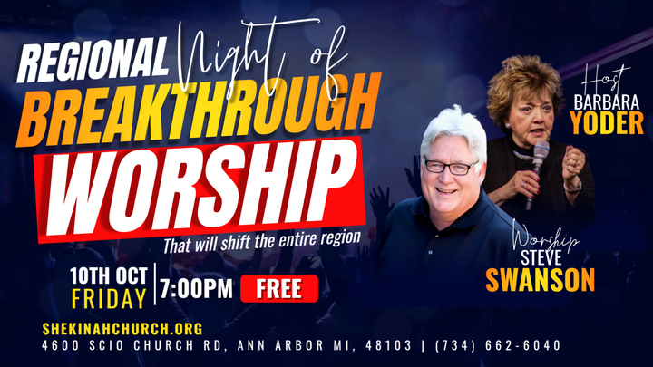 Regional Night of Breakthrough Worship (Oct 10th) logo