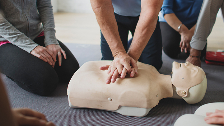 CPR/AED/First Aid Class logo