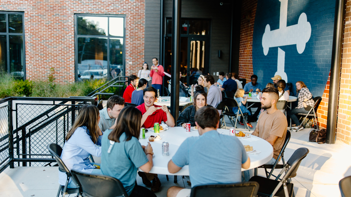 Young Adults: Friendsgiving Potluck logo