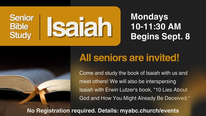 Bible Study for Seniors  logo