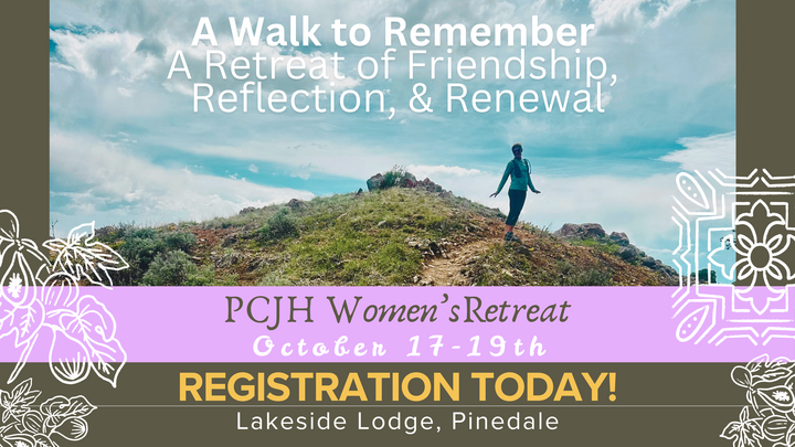 2025 PCJH Women's Retreat  logo