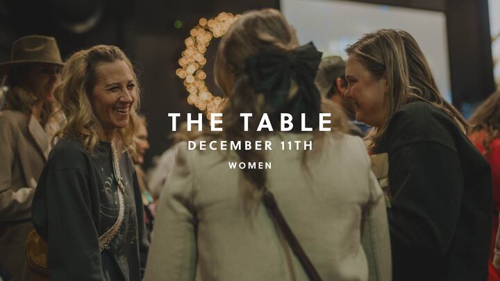 Women's | The Table December 2025 logo