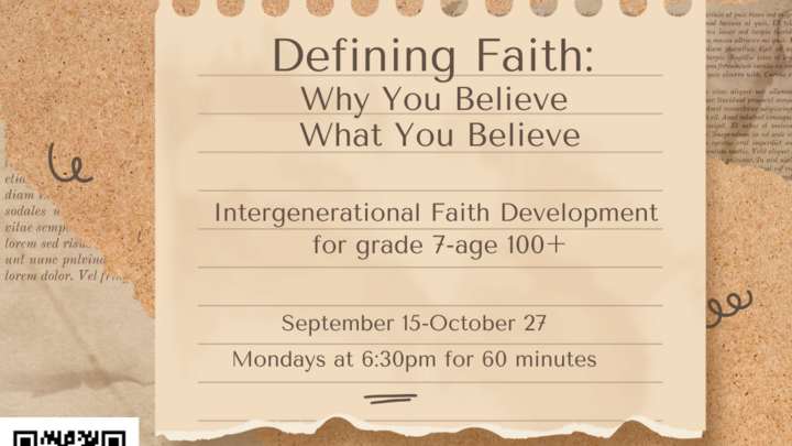 Defining Faith:  Why You Believe What You Believe logo