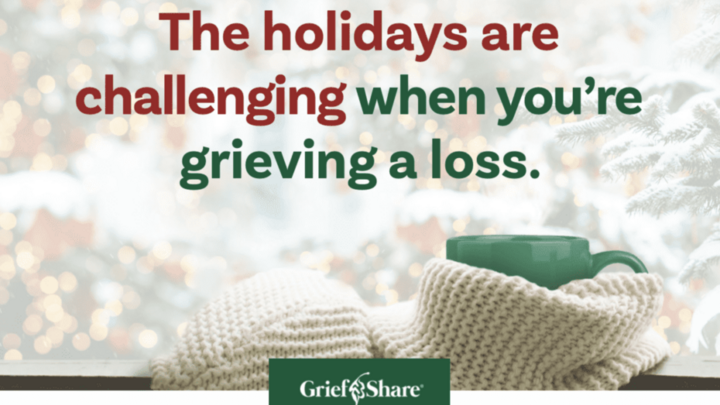 Surviving the Holidays - GriefShare logo