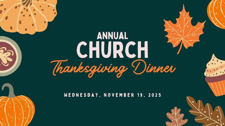 Annual Church Thanksgiving Dinner logo