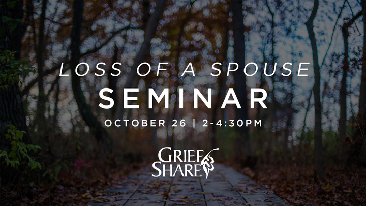Loss of a Spouse Seminar- GriefShare logo image